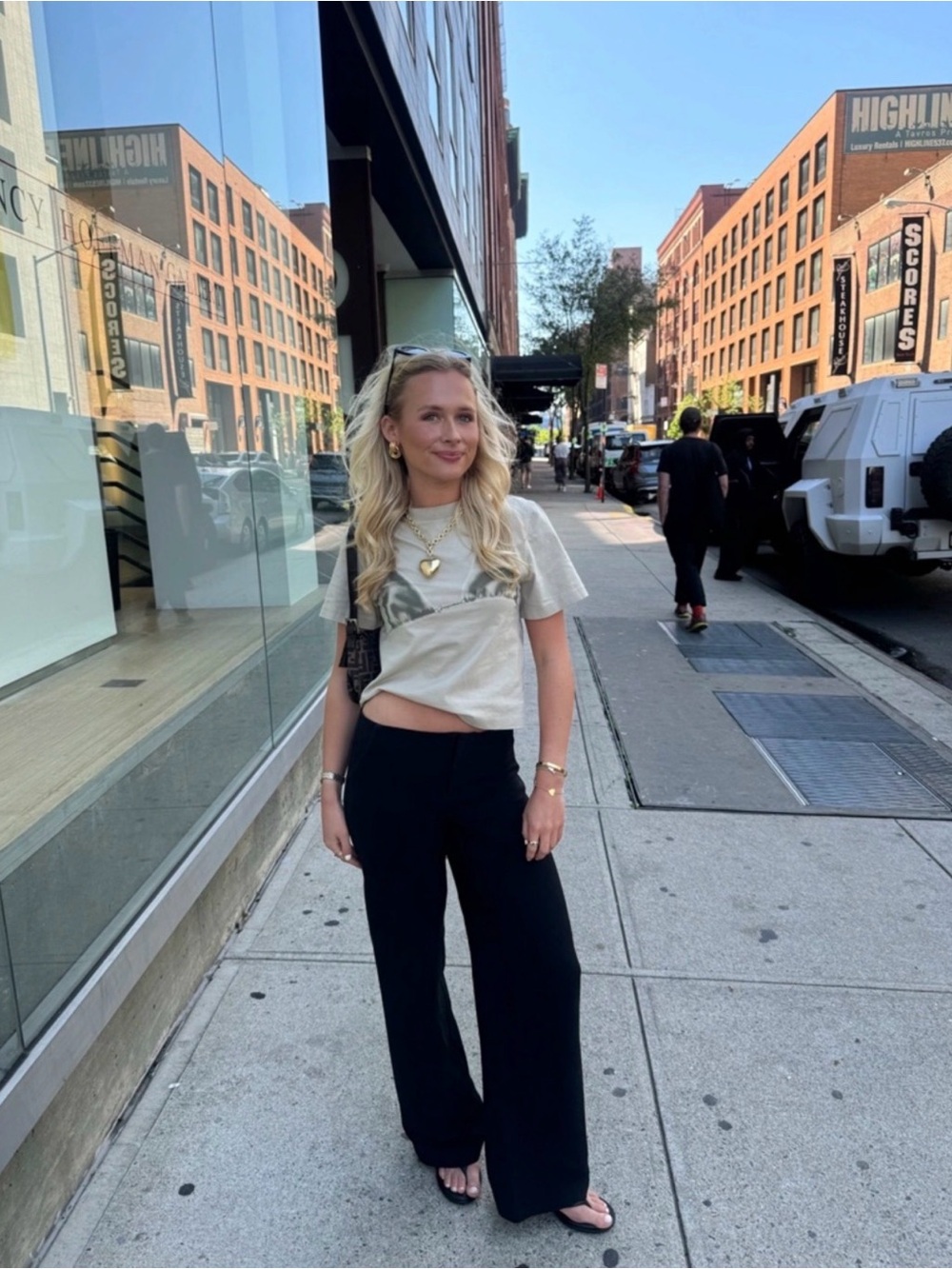 REFORMATION Vida Low Rise Black Pants 12